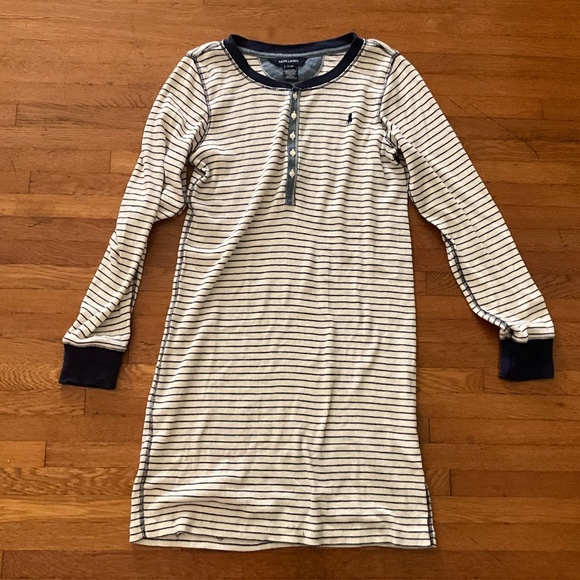 Ralph Lauren Girls Striped Shirt Dress Size 16 - Picture 1 of 3